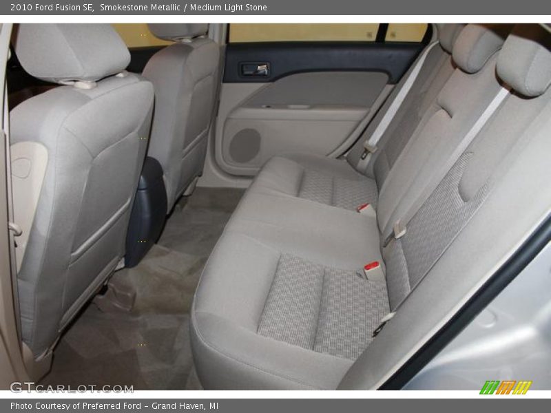 Smokestone Metallic / Medium Light Stone 2010 Ford Fusion SE