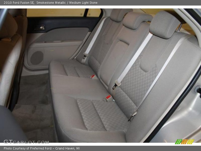 Smokestone Metallic / Medium Light Stone 2010 Ford Fusion SE