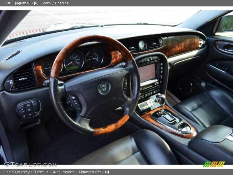 Ebony / Charcoal 2005 Jaguar XJ XJR