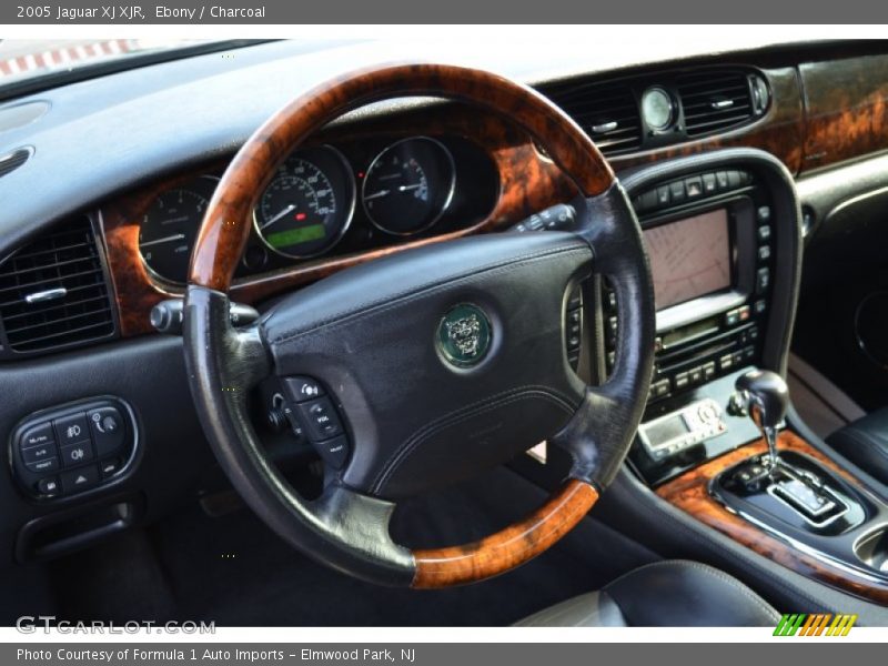 Ebony / Charcoal 2005 Jaguar XJ XJR