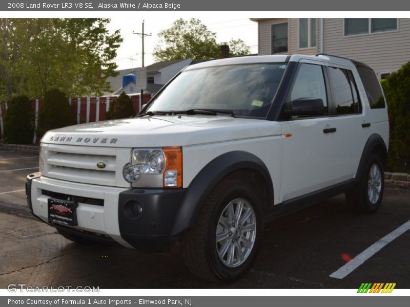 Alaska White / Alpaca Beige 2008 Land Rover LR3 V8 SE