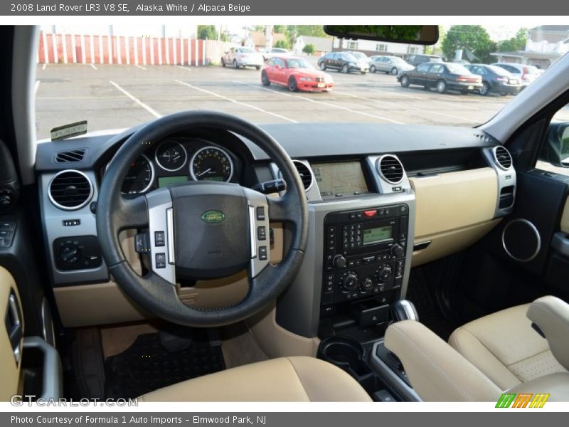 Alaska White / Alpaca Beige 2008 Land Rover LR3 V8 SE