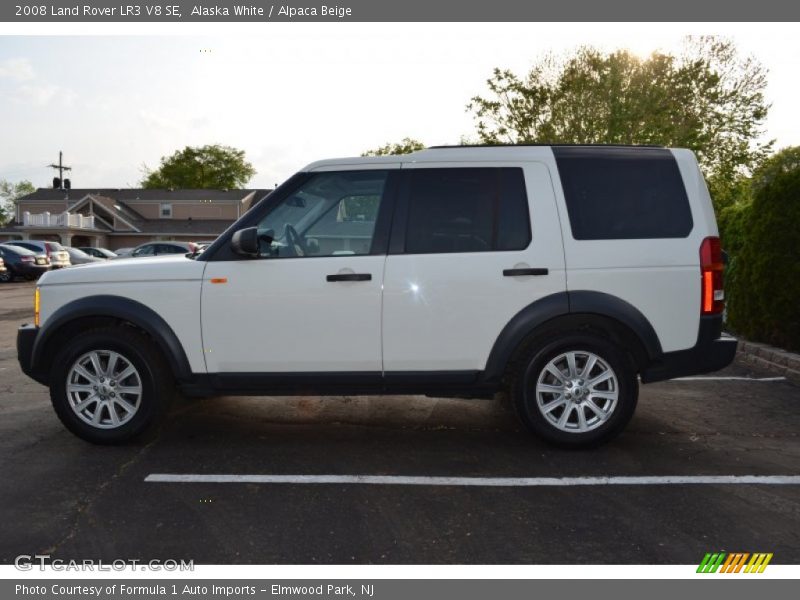 Alaska White / Alpaca Beige 2008 Land Rover LR3 V8 SE