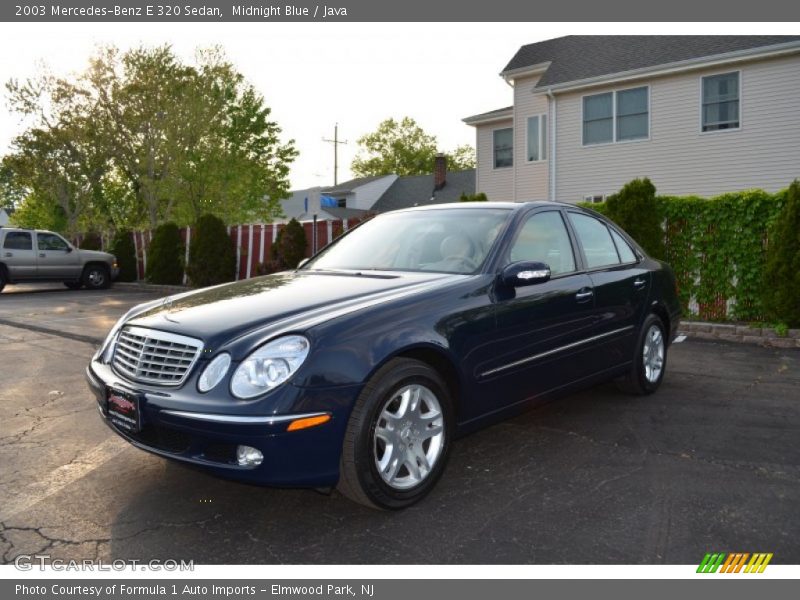 Midnight Blue / Java 2003 Mercedes-Benz E 320 Sedan