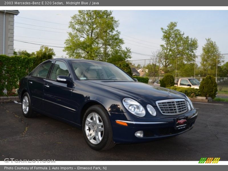 Midnight Blue / Java 2003 Mercedes-Benz E 320 Sedan