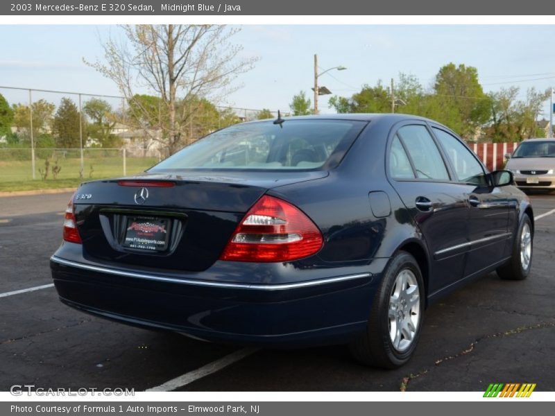 Midnight Blue / Java 2003 Mercedes-Benz E 320 Sedan