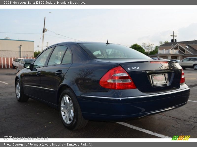 Midnight Blue / Java 2003 Mercedes-Benz E 320 Sedan