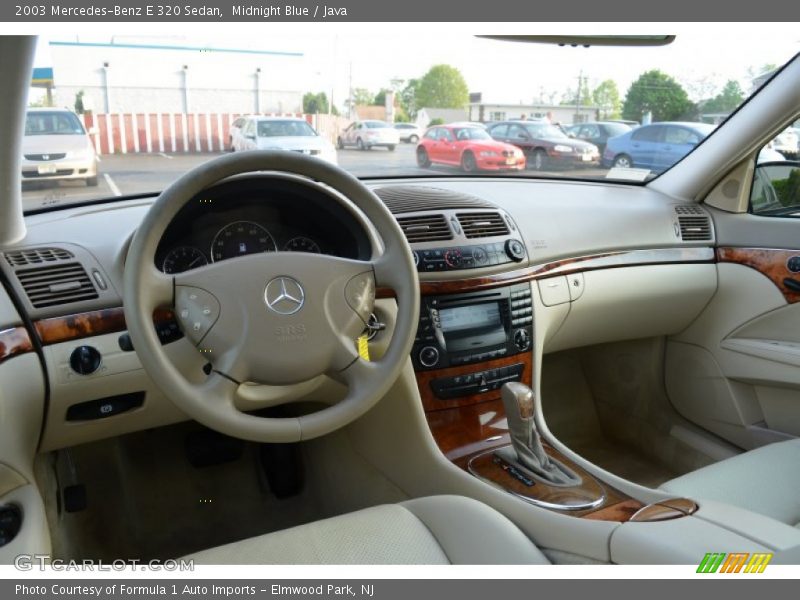  2003 E 320 Sedan Java Interior