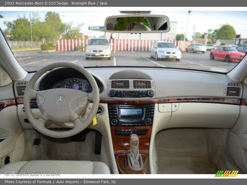 Dashboard of 2003 E 320 Sedan