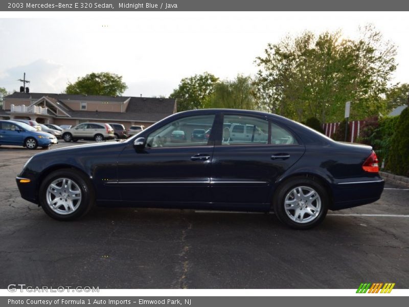 Midnight Blue / Java 2003 Mercedes-Benz E 320 Sedan