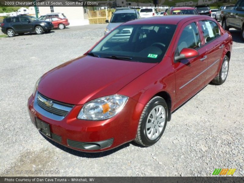 Sport Red / Ebony 2009 Chevrolet Cobalt LT Sedan
