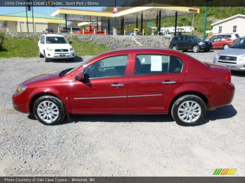 2009 Cobalt LT Sedan Sport Red
