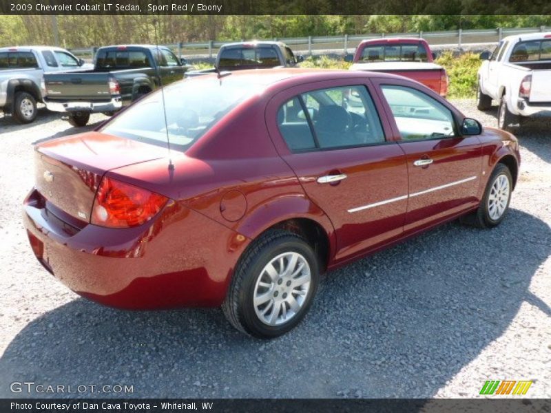 Sport Red / Ebony 2009 Chevrolet Cobalt LT Sedan