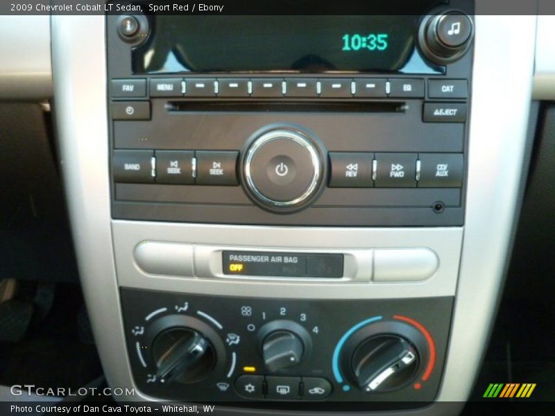 Sport Red / Ebony 2009 Chevrolet Cobalt LT Sedan