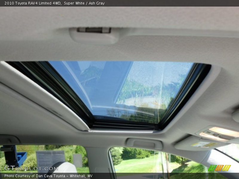 Super White / Ash Gray 2010 Toyota RAV4 Limited 4WD