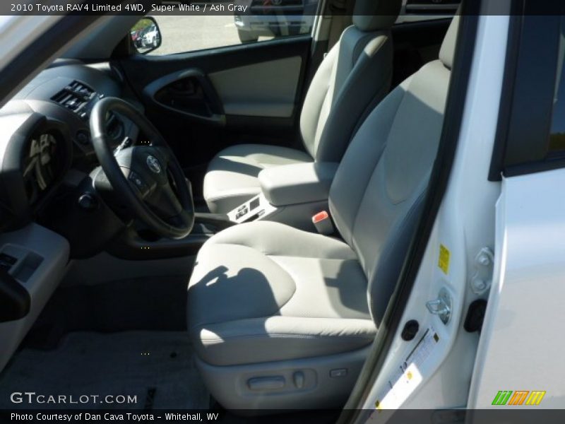 Super White / Ash Gray 2010 Toyota RAV4 Limited 4WD