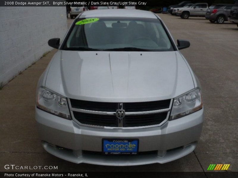 Bright Silver Metallic / Dark Slate Gray/Light Slate Gray 2008 Dodge Avenger SXT