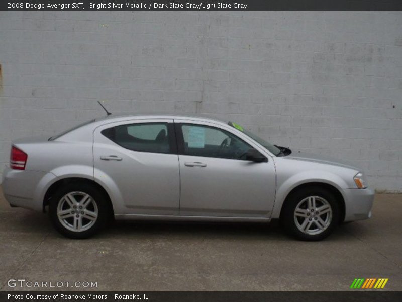 Bright Silver Metallic / Dark Slate Gray/Light Slate Gray 2008 Dodge Avenger SXT