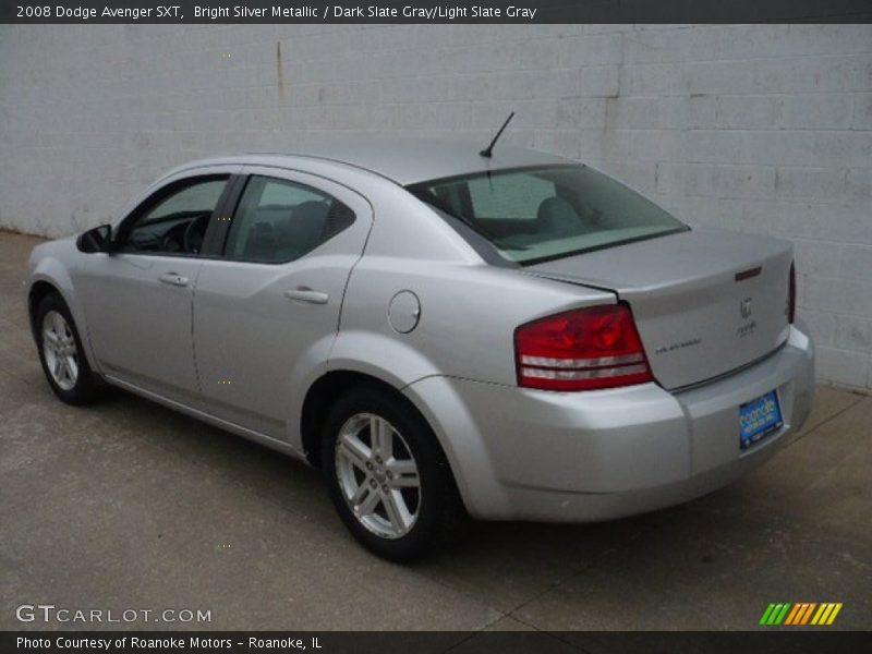 Bright Silver Metallic / Dark Slate Gray/Light Slate Gray 2008 Dodge Avenger SXT
