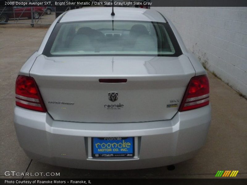 Bright Silver Metallic / Dark Slate Gray/Light Slate Gray 2008 Dodge Avenger SXT