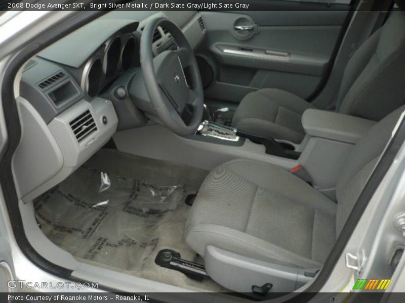 Bright Silver Metallic / Dark Slate Gray/Light Slate Gray 2008 Dodge Avenger SXT
