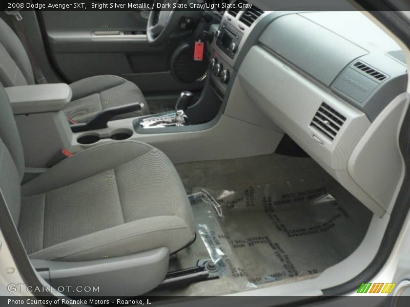 Bright Silver Metallic / Dark Slate Gray/Light Slate Gray 2008 Dodge Avenger SXT