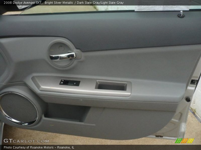 Bright Silver Metallic / Dark Slate Gray/Light Slate Gray 2008 Dodge Avenger SXT