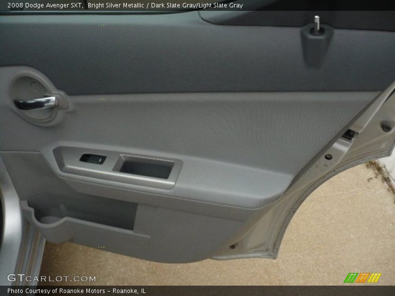Bright Silver Metallic / Dark Slate Gray/Light Slate Gray 2008 Dodge Avenger SXT