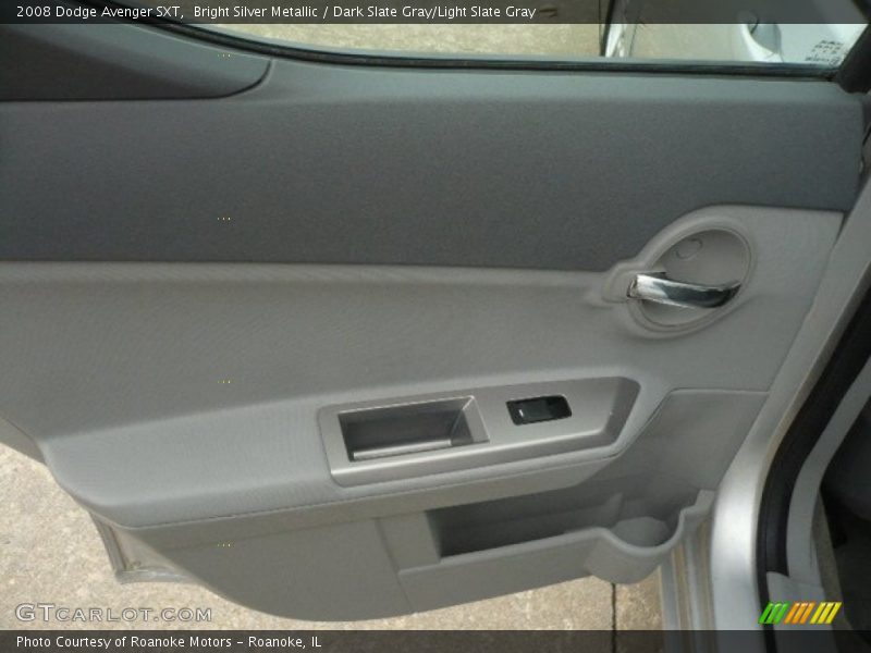 Bright Silver Metallic / Dark Slate Gray/Light Slate Gray 2008 Dodge Avenger SXT