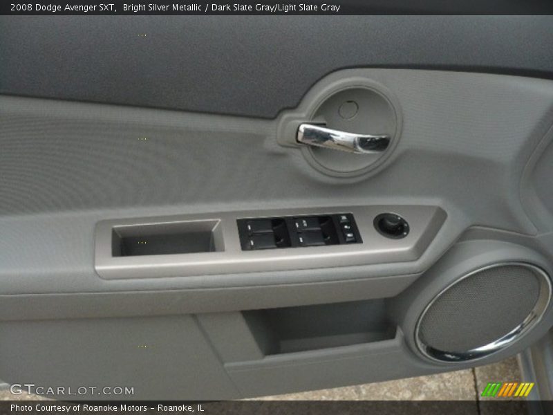Bright Silver Metallic / Dark Slate Gray/Light Slate Gray 2008 Dodge Avenger SXT