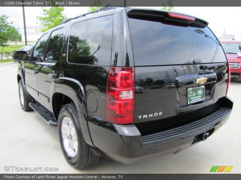 Black / Ebony 2008 Chevrolet Tahoe Z71