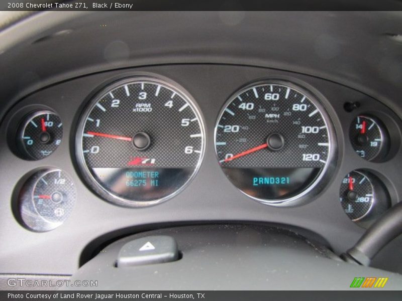 Black / Ebony 2008 Chevrolet Tahoe Z71