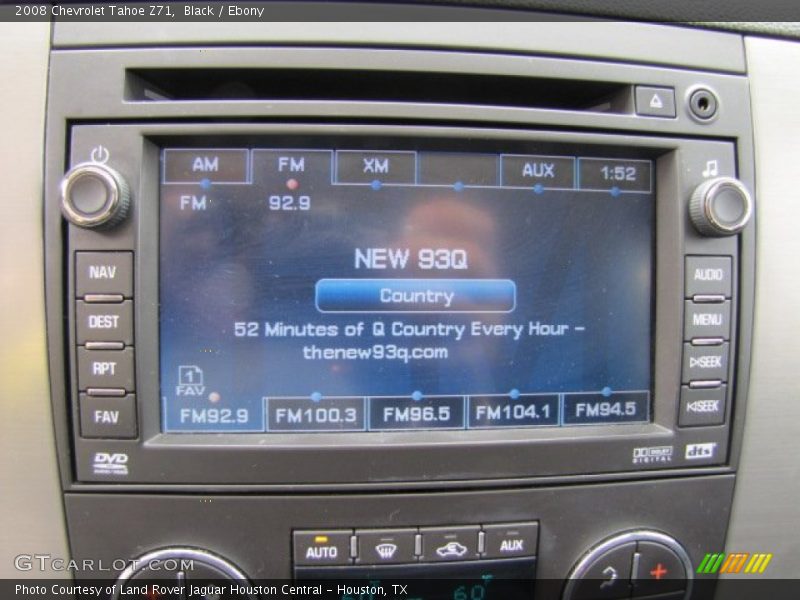 Black / Ebony 2008 Chevrolet Tahoe Z71