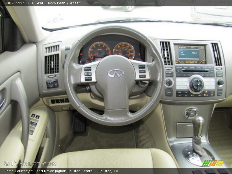 Ivory Pearl / Wheat 2007 Infiniti FX 35 AWD