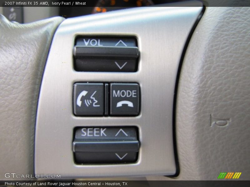 Ivory Pearl / Wheat 2007 Infiniti FX 35 AWD