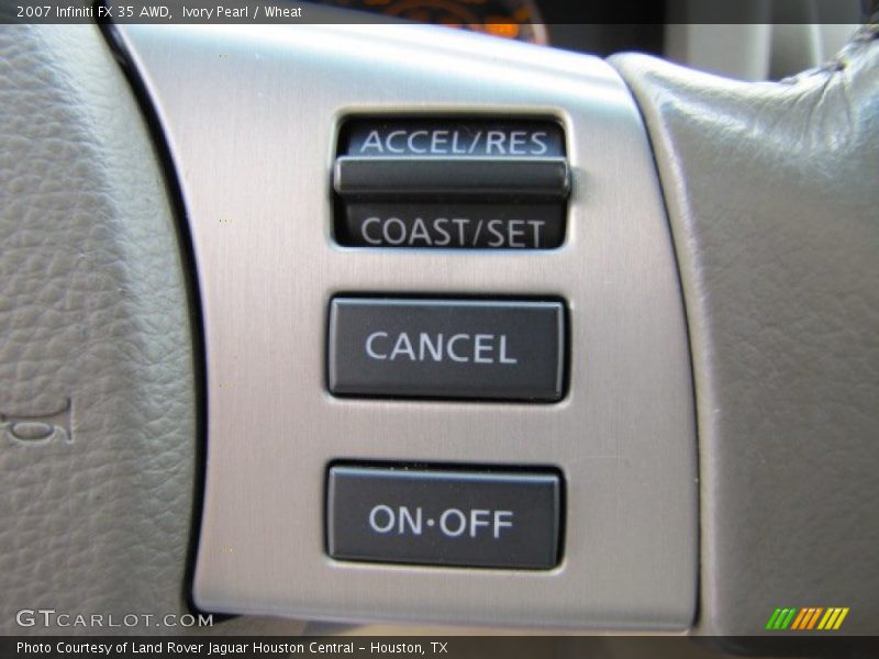 Ivory Pearl / Wheat 2007 Infiniti FX 35 AWD
