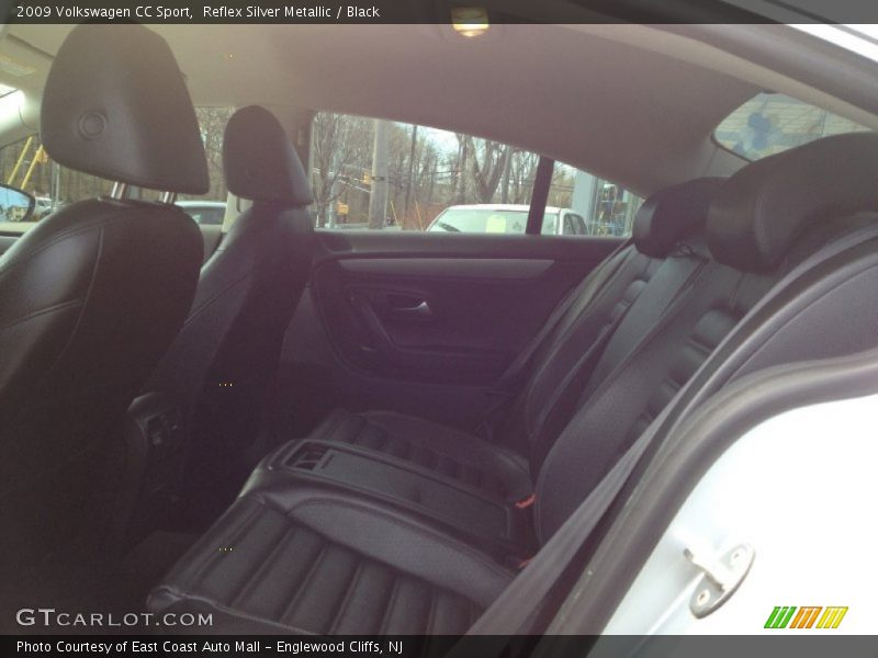 Reflex Silver Metallic / Black 2009 Volkswagen CC Sport