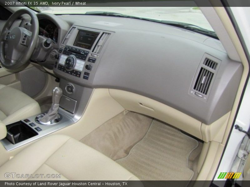 Ivory Pearl / Wheat 2007 Infiniti FX 35 AWD