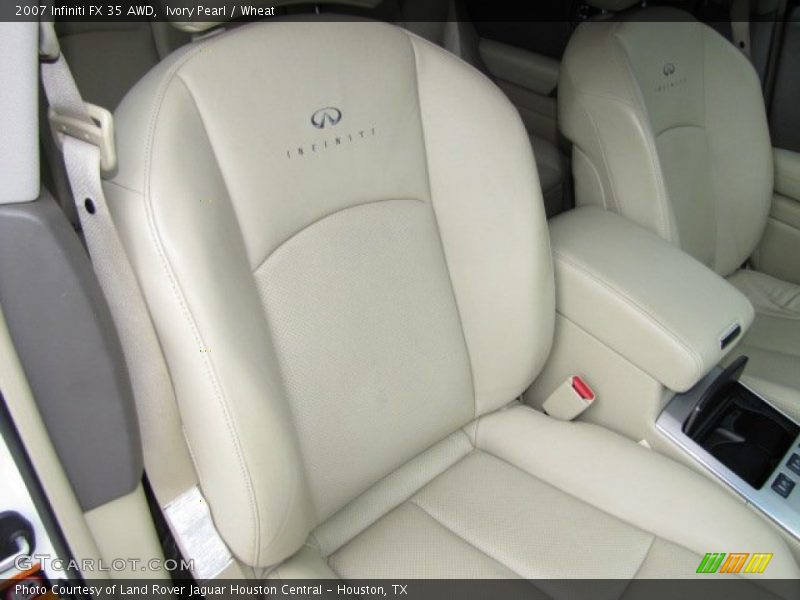 Ivory Pearl / Wheat 2007 Infiniti FX 35 AWD
