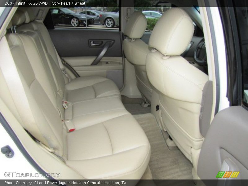 Ivory Pearl / Wheat 2007 Infiniti FX 35 AWD