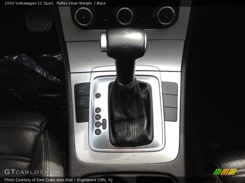 Reflex Silver Metallic / Black 2009 Volkswagen CC Sport