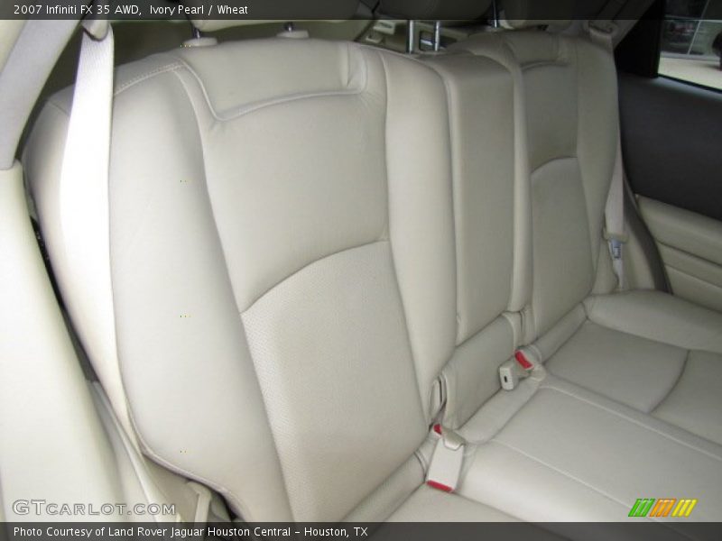 Ivory Pearl / Wheat 2007 Infiniti FX 35 AWD