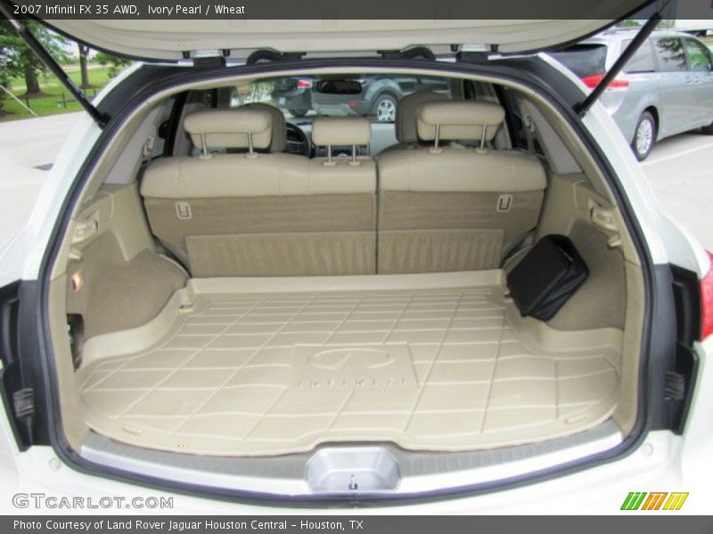 Ivory Pearl / Wheat 2007 Infiniti FX 35 AWD