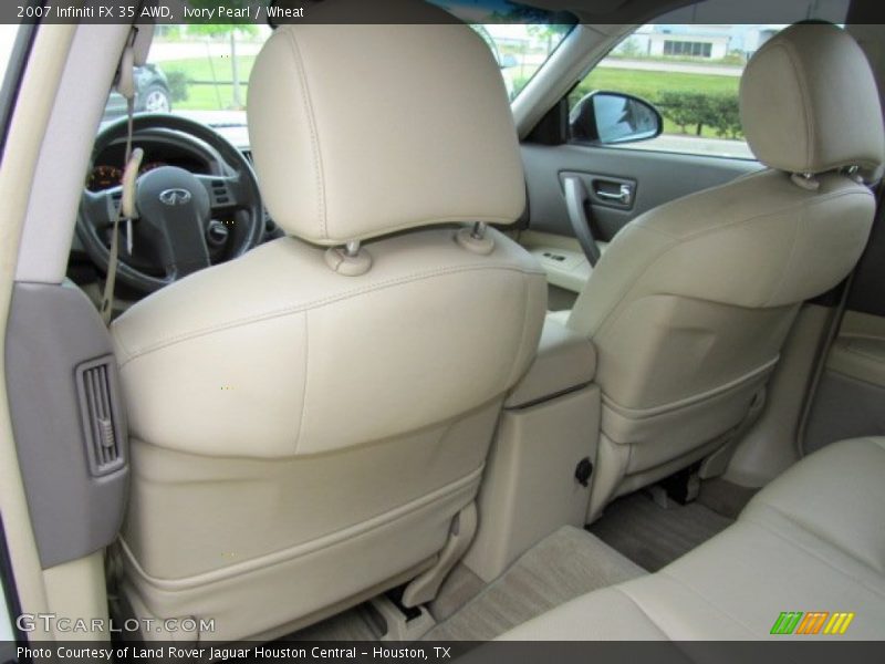 Ivory Pearl / Wheat 2007 Infiniti FX 35 AWD