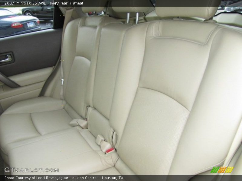 Ivory Pearl / Wheat 2007 Infiniti FX 35 AWD