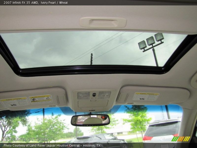 Ivory Pearl / Wheat 2007 Infiniti FX 35 AWD