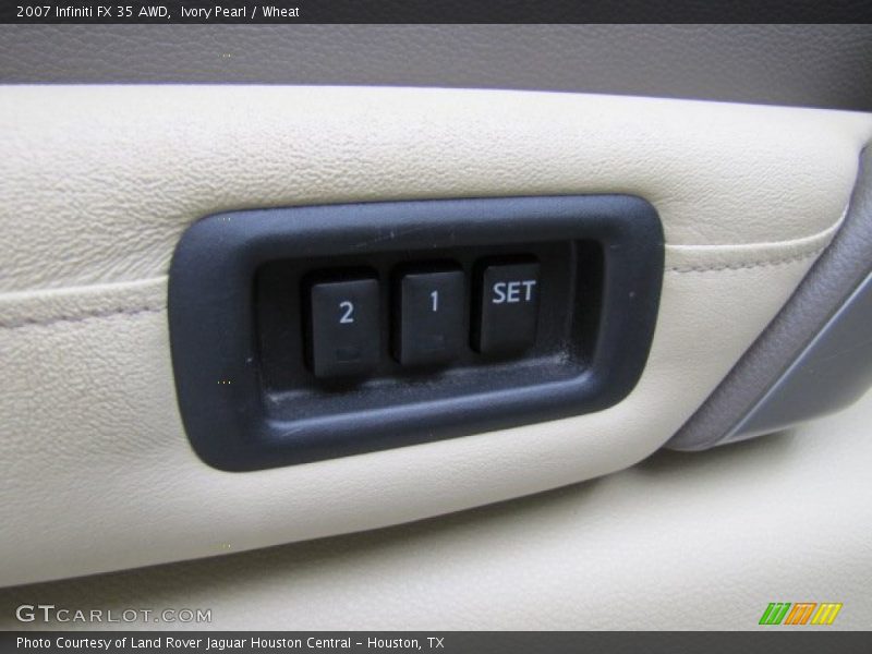 Ivory Pearl / Wheat 2007 Infiniti FX 35 AWD