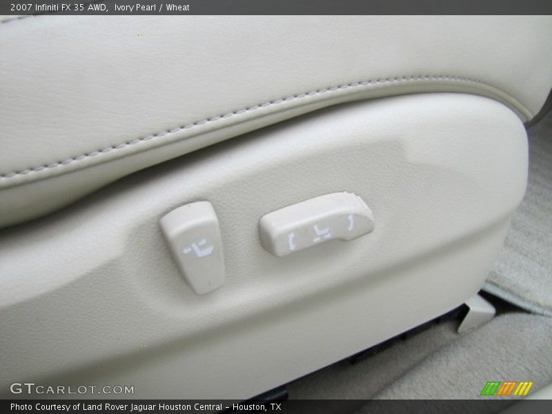 Ivory Pearl / Wheat 2007 Infiniti FX 35 AWD