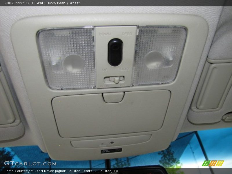 Ivory Pearl / Wheat 2007 Infiniti FX 35 AWD