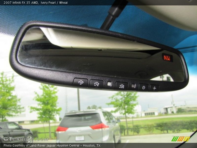 Ivory Pearl / Wheat 2007 Infiniti FX 35 AWD
